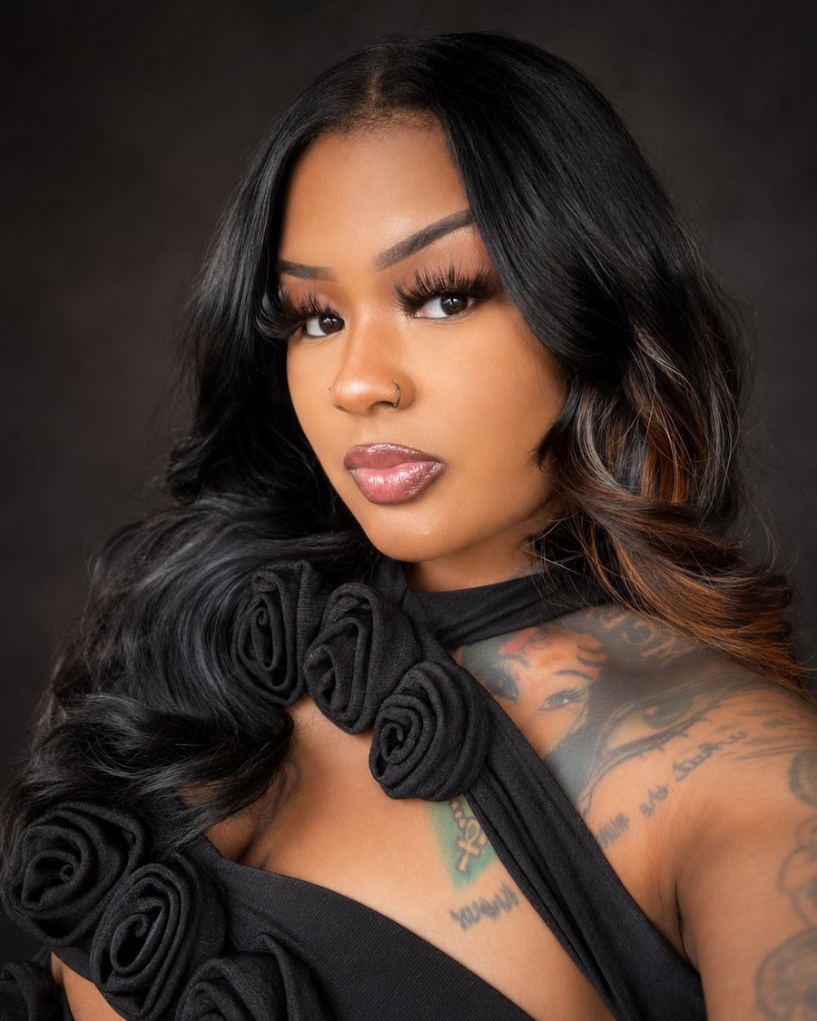 Jazminne, entrepreneur and hair extension specialist at imaslayyobae